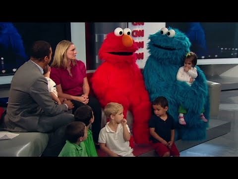 CNN: Elmo and Cookie Monster stop by