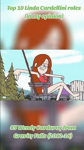 5. Wendy Corduroy from Gravity Falls (2012-16) #lindacardellini #wendycorduroy #gravityfalls #disney