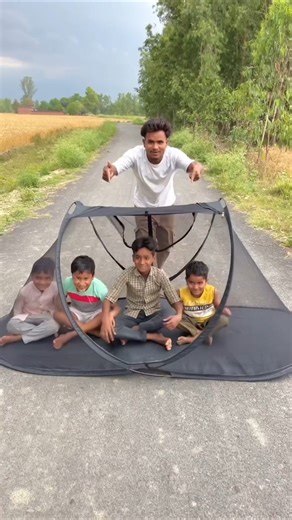 Akta baby Bedding Mosquito net & Foldable Black mosquito net unboxing Dekho