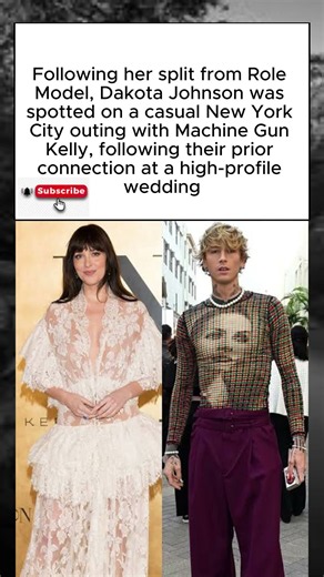 Dakota Johnson and MGK Spotted Together in NYC Following Role Model Split