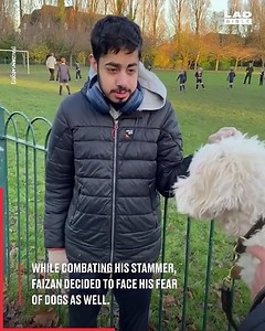 Taking one step at a time allowed this lad to overcome his fear❤️🐶 | GOODLAD