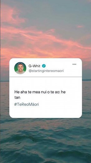 He aha te mea nui o te ao: he tangata, he tangata, he tangata