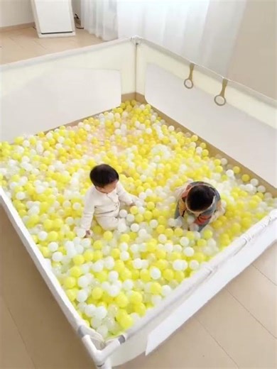 Tired of chasing your toddler around the house? This playpen gives you 30 minutes of peace