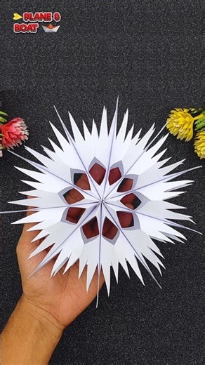 Christmas 3D Snowflake Craft Tutorial | Easy Christmas Craft