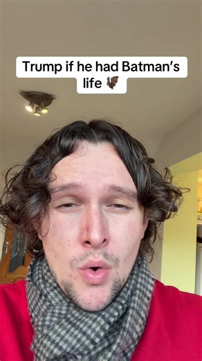 Donald Trump if he had Batman’s life. #impression