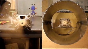 Turning a Washing Machine Motor into a Ducted Propeller