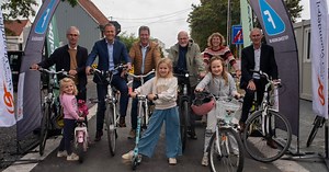 Nieuwe verbinding op fietssnelweg verbindt station Melle en Kouterwegel: “Veilige verbinding parallel met de Brusselsesteenweg”