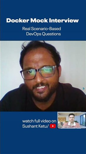 Docker Interview Questions for DevOps Engineers | Real-World Mock Interview#docker #kubernetes #iac