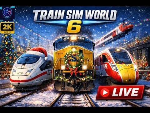 Train Sim World 6 #11 Weihnachtszeit | Live 2K
