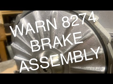 Warn Winch 8274 Brake Assembly Teardown and Mods