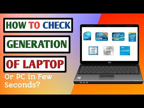 How to Check Your Laptop Generation | Find Intel Processor Generation of Laptop