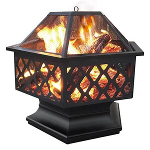 Yaheetech Hex Shaped Fire Bowl