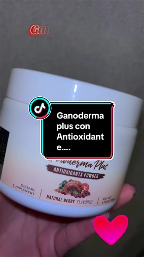 Ganoderma plus con antioxidantes. #bellaallnatural #ganoderma #bienestar #resultsmayvary