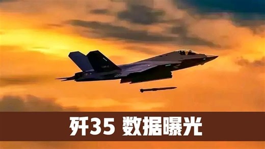 歼35核心数据遭公布，双发WS-19性能超F35，美专家：偷窃F35设计