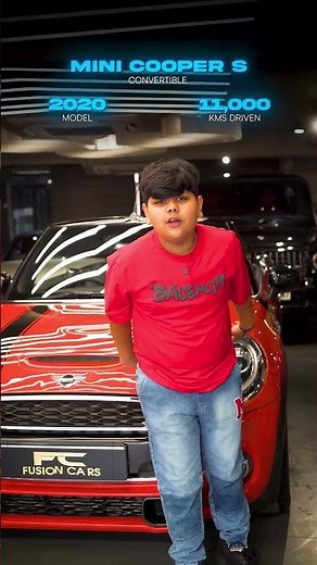 The 2020 Mini Cooper S Convertible is now exclusively available at @fusioncarsindia ❤️