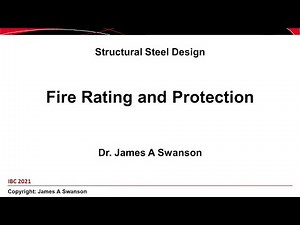 STR05 L02a - Fire Rating and Protection
