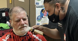 On-demand barber and Valley nonprofit offer free haircuts to people in need