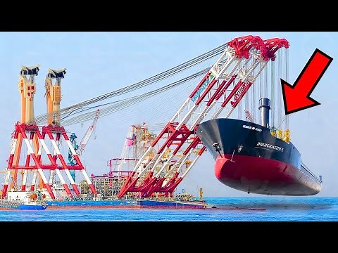 🏗️ HOW the WORLD’S LARGEST CRANES Are BUILT | Technology to LIFT CITIES