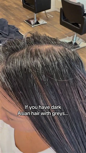 Effective Grey Blending Techniques for Dark Asian Hair