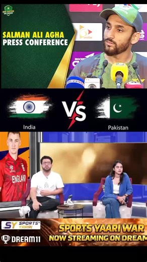 Salman Ali agha press conference before India vs Pakistan match on 15 February 2026 Sunday #foryou #unfreezemyacount #cricketworldcup #t20worldcup2026 #viral