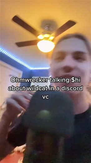Ohmwrecker Gets Scared of Wildcat in Discord VC