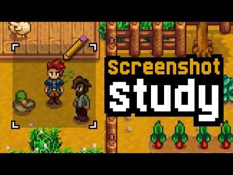 Screenshot Remix - Drawing from Stardew Valley!