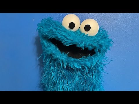 Finished Cookie Monster