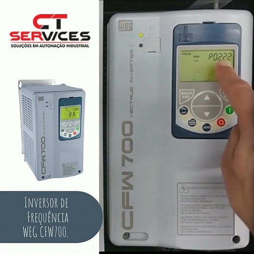 Inversor de Frequência WEG CFW700