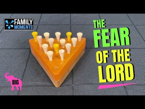 WORLD'S LARGEST GOLF TEE - Object Lesson About The Fear of the Lord