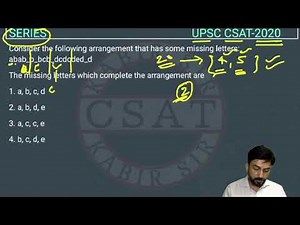 2020, CSAT Series PYQ Topic wise, UPSC IAS Prelims Solved paper,