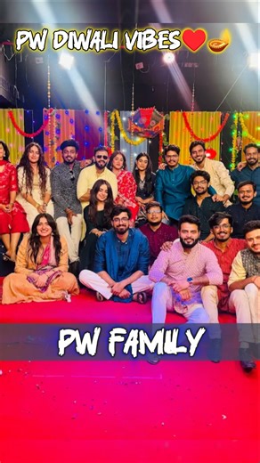 🪔ritik sir diwali celebration♥️samridhi mam diwali celebration🎉pw diwali celebration #pwfamily