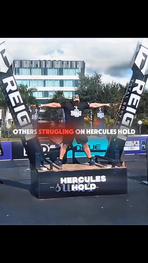 Incredible Strongman Training: Mark Felix's Hercules Hold