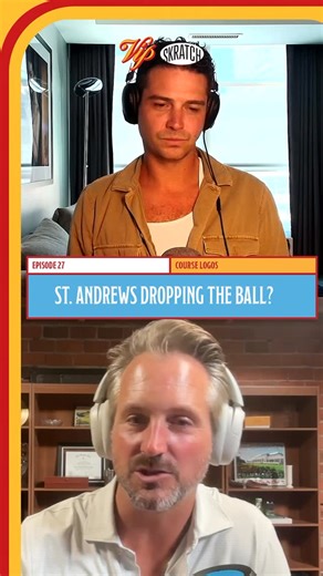 Vanity Index Podcast on Instagram: "What do you think of the new Old Course logo? 🤔 @chadmumm and @wellsadams discuss how St. Andrews dropped the ball with the revamped Old Course logo in the latest episode of Vanity Index presented by @jlabaudio. Watch now at the link in bio!"