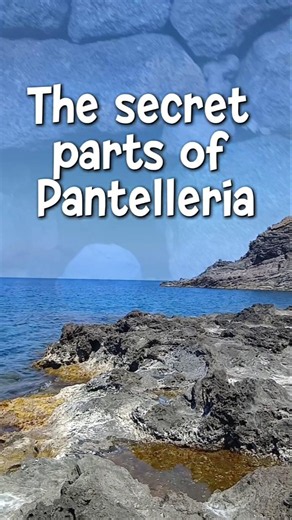 Inside the ancient Sesi tombs of Pantelleria! 🗿🗿 #Shorts