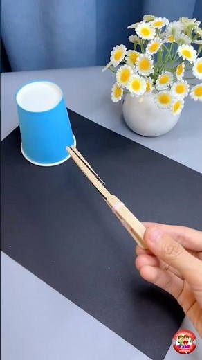 How to Make a Fun Catapult with Popsicle Sticks, Rubber Bands, and Paper Cups | Easy DIY #diy