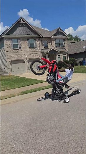 2021Honda crf300l (Wheelie Machine) Test