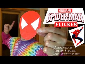 Origami Spider-Man Flicker