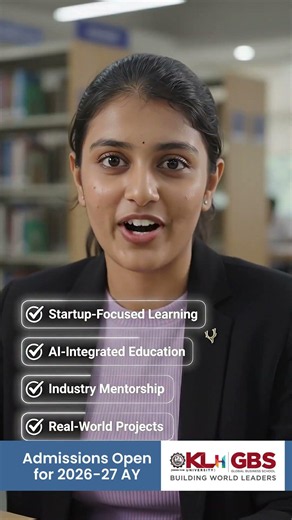 2026 BBA Admissions are open at KLHGBS