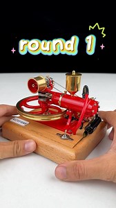 Classic vintage engine model showdown #enginemodel #vortrixe #diy #miniengine | Vortrixe Engine