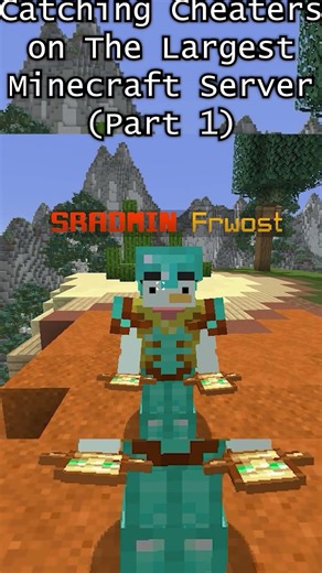 How To Spot A Cheater In Minecraft #minecraft#viral #donutsmp