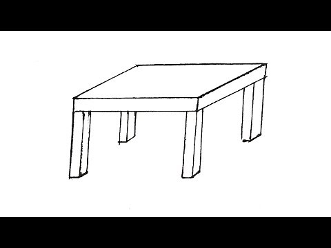 Learn how to draw table easy step by step| Table easy drawing and colouring for kids quickly