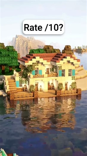 Minecraft Beach House Tutorial