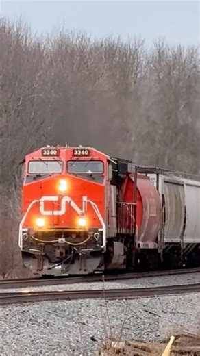 CN 3340 Southbound Manifest at Sheldon, WI