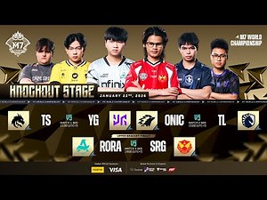 🔴 LIVE | KNOCKOUT STAGE DAY 3 | M7 World Championship | (ENG)