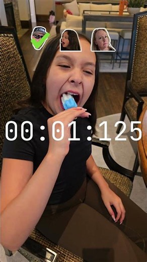 How fast can youtubers eat a bomb pop