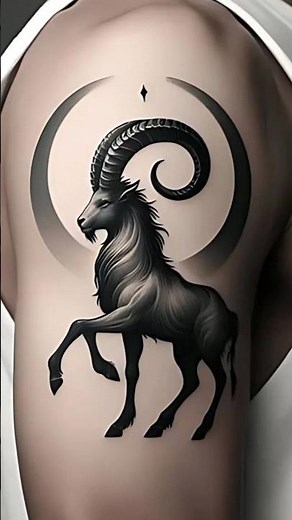 These Capricorn Tattoo Ideas Are Insane #tattoo #zodiac #shorts