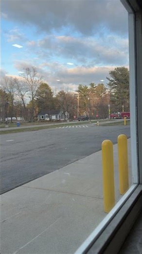 Pelham Engine 4 responding to the residential fire alarm