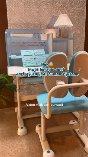 Hah😱meja belajar anak dari 4juta jadi cuman 2jutaan #mejabelajar #mejabelajaranak #anakpintar