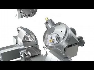 imo flex multi spindle machining centre animation