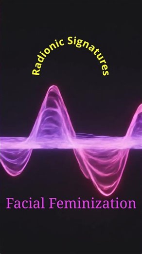 Facial Feminization Radionic Signatures🖤✨ #transition #mtf #beauty #grabovoi #feminine #transgirl